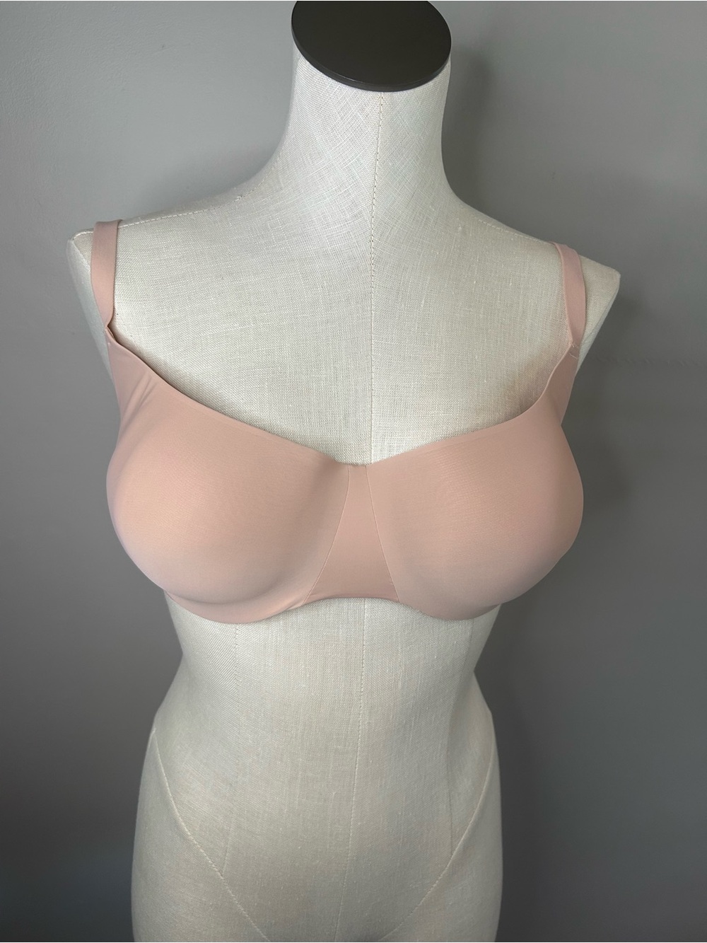 Soma Blush Nude Seamless Underwire Bra 36DD NWT